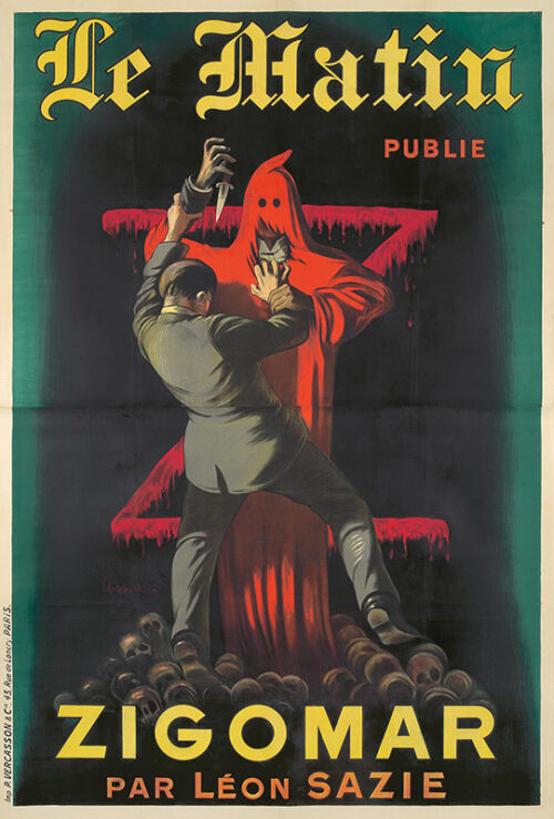 Lithographie publicitaire : Matin (Le) / Zigomar