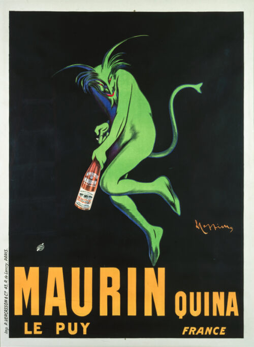 Lithographie publicitaire : Maurin Quina