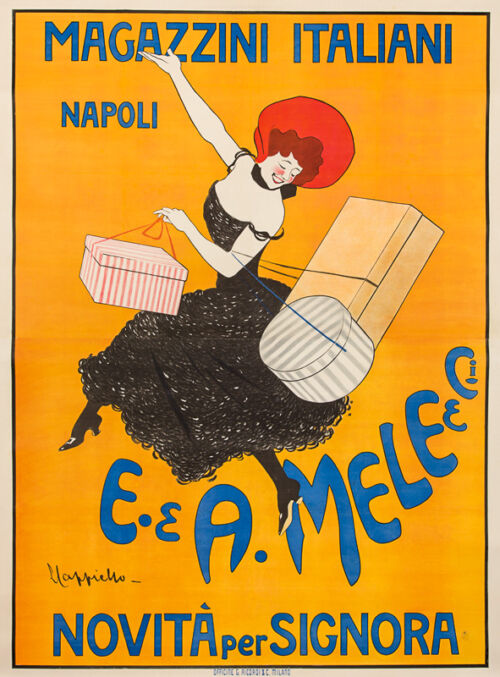 Lithographie publicitaire : Mele & Ci