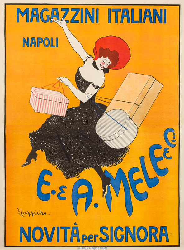 Lithographie publicitaire : Mele & Ci