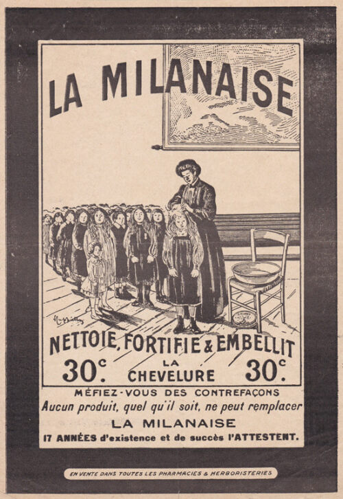 1916 ca. - Dans sa classe