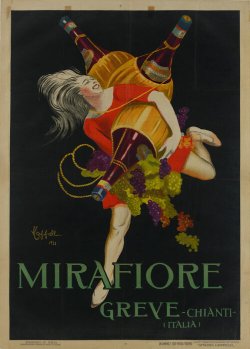 Lithographie publicitaire : Mirafiore / Greve
