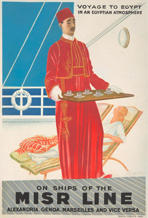 1937 - Sur un bateau de croisière