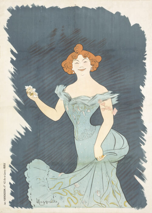 1901 - Caricature de l'artiste dans le format d'une affiche. - Leonetto Cappiello