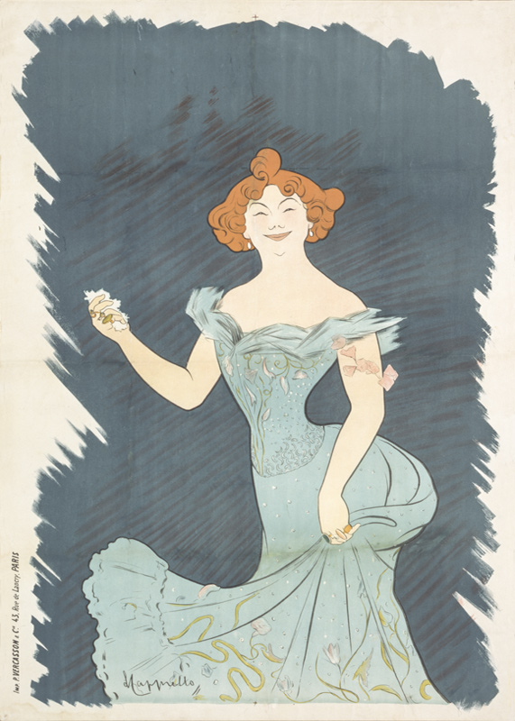 1901 - Caricature de l'artiste dans le format d'une affiche. - Leonetto Cappiello