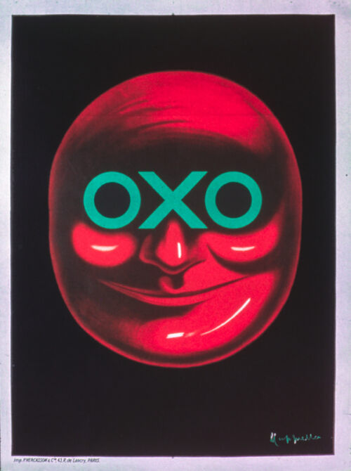 Lithographie publicitaire : Oxo