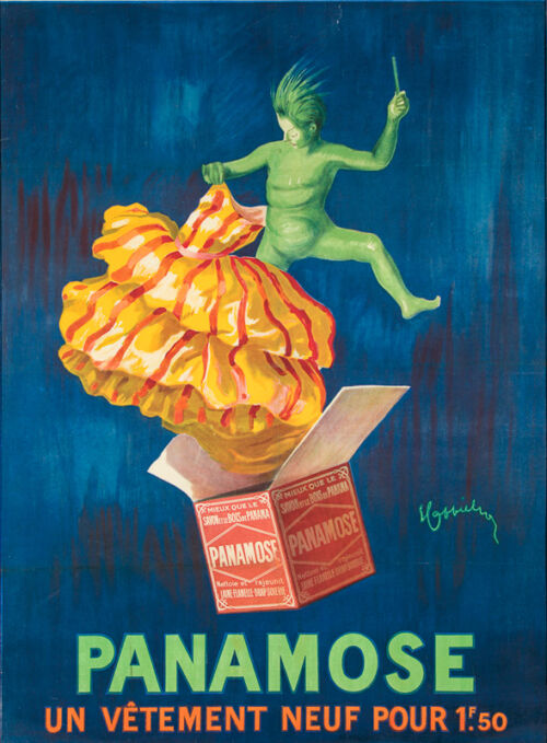 Lithographie publicitaire : Panamose