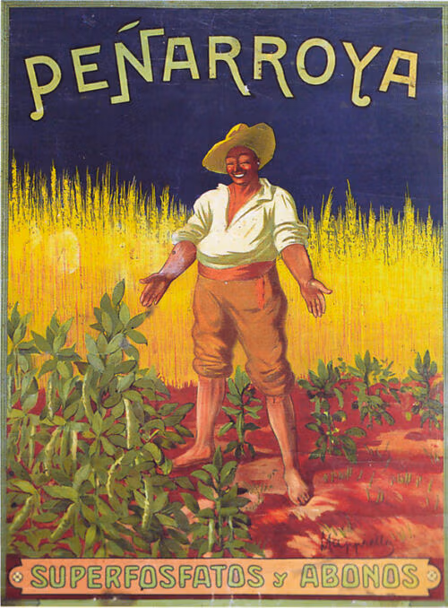 Advertising lithograph: Peñarroya