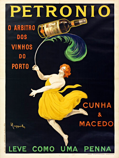 Lithographie publicitaire : Petronio