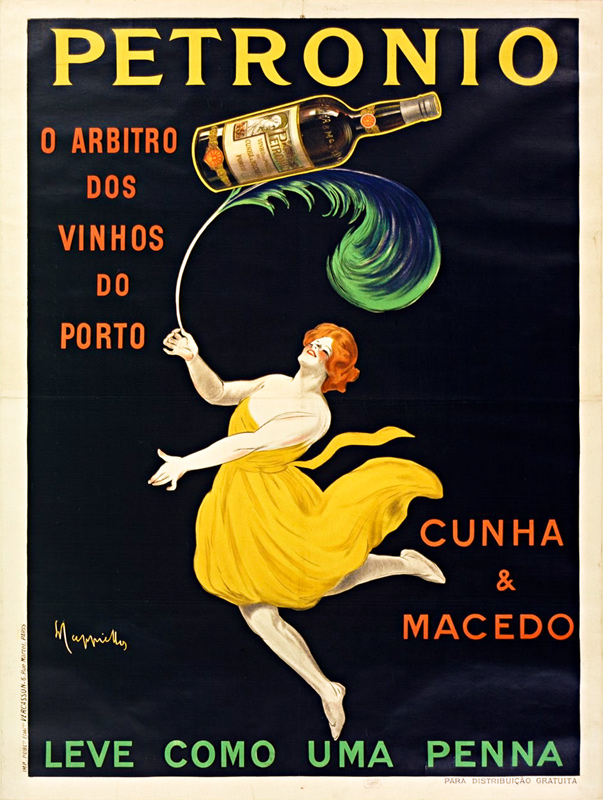 Advertising lithograph: Petronio