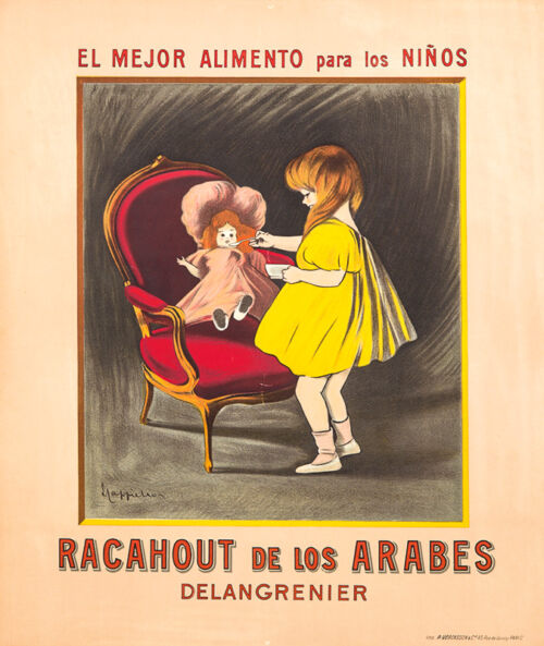 Lithographie publicitaire : Racahout de los Arabes