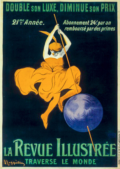 Lithographie publicitaire : Revue Illustrée (La)