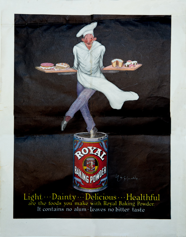 Lithographie publicitaire : Royal Baking Powder