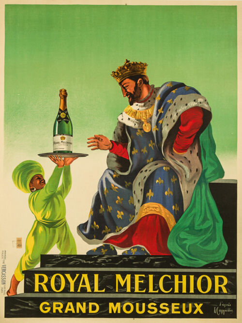 Lithographie publicitaire : Royal Melchior