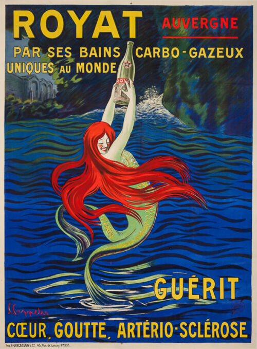 Lithographie publicitaire : Royat / Guérit