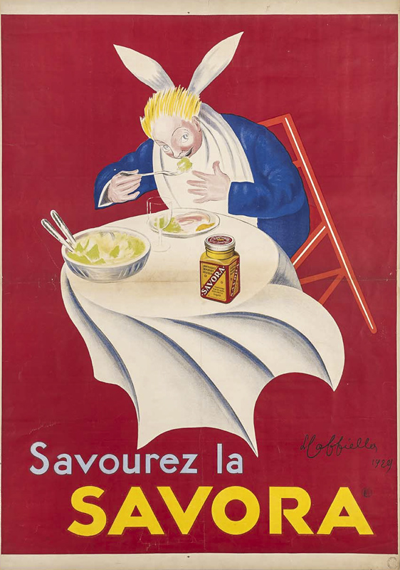 Lithographie publicitaire : Savora