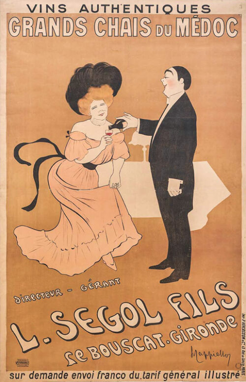 1901 - L'acteur Albert Brasseur habillé en maître d’hôtel