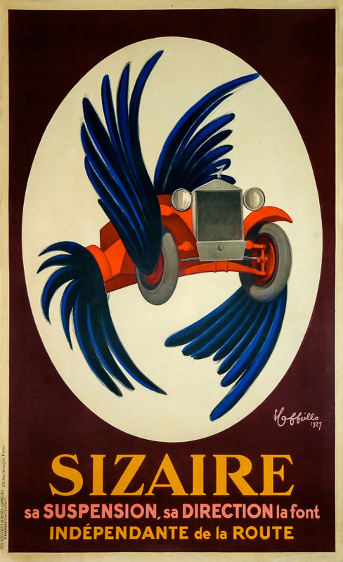 Lithographie publicitaire : Sizaire