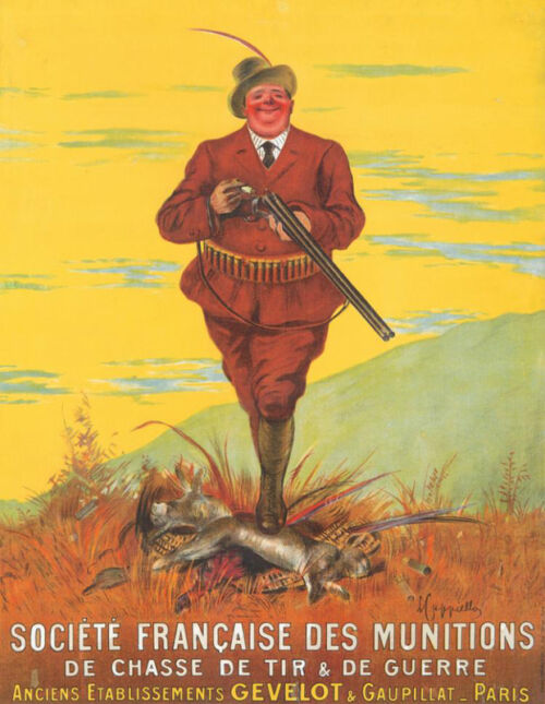 Lithographie publicitaire : Société Française de Munitions