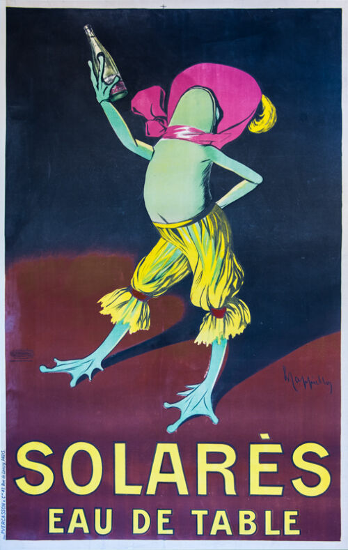 Lithographie publicitaire : Solarès