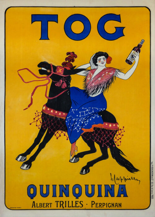 Lithographie publicitaire : Tog