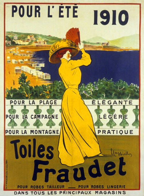 Lithographie publicitaire : Toiles Fraudet