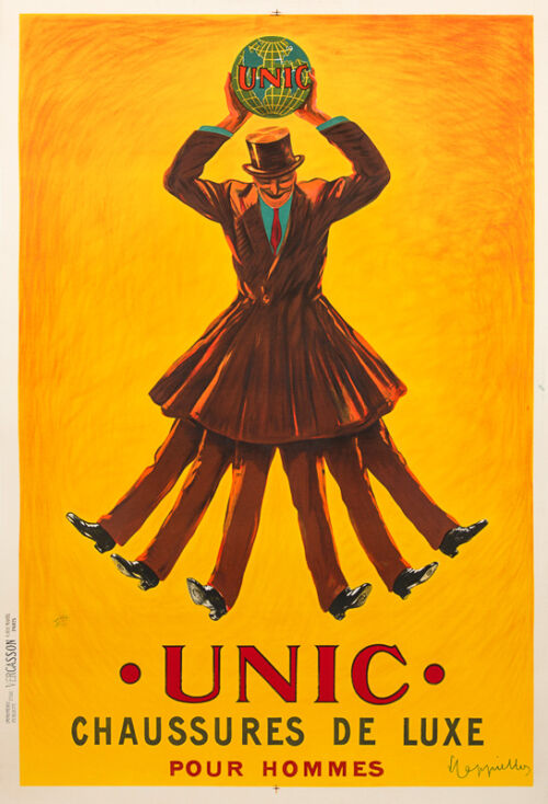 Lithographie publicitaire : Unic