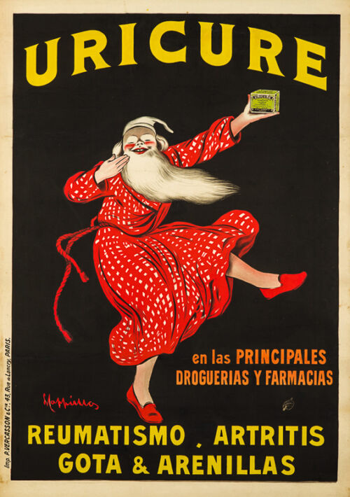 1909 - Un vieillard danse de joie