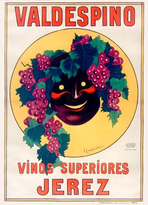 Lithographie publicitaire : Valdespino