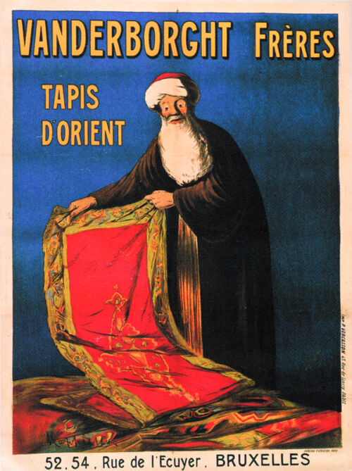 Lithographie publicitaire : Vanderborght Frères