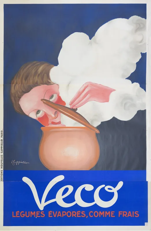 Advertising lithograph: Veco