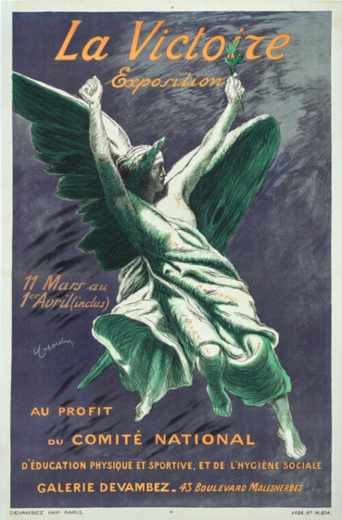 Lithographie publicitaire : Victoire (La)