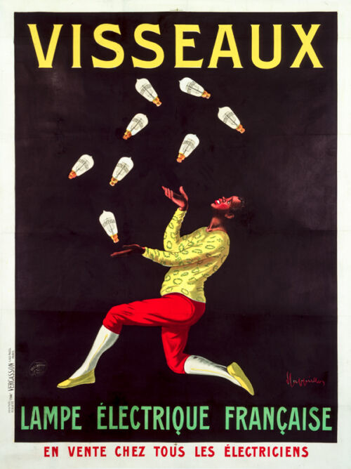 Lithographie publicitaire : Visseaux