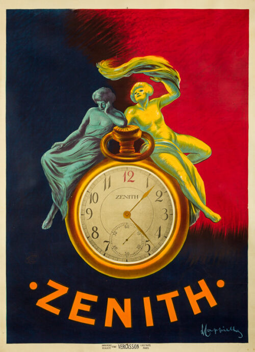 Lithographie publicitaire : Zenith