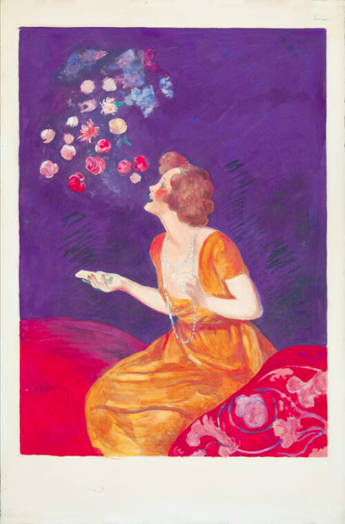 Maquette publicitaire : Adams