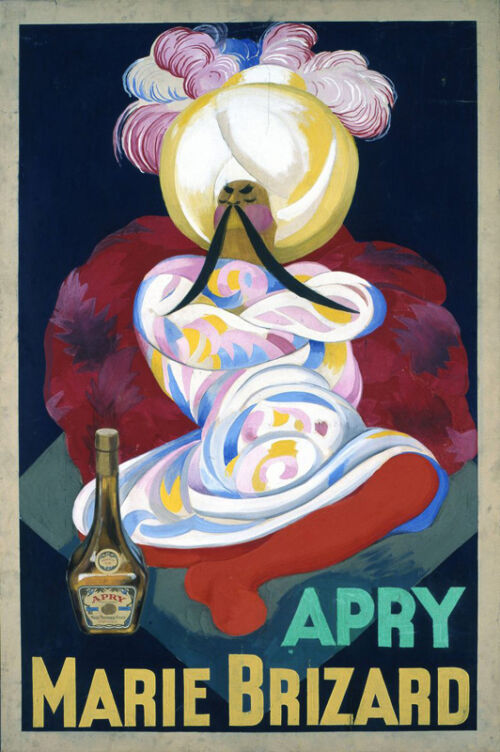 Maquette publicitaire : Apry Marie Brizard