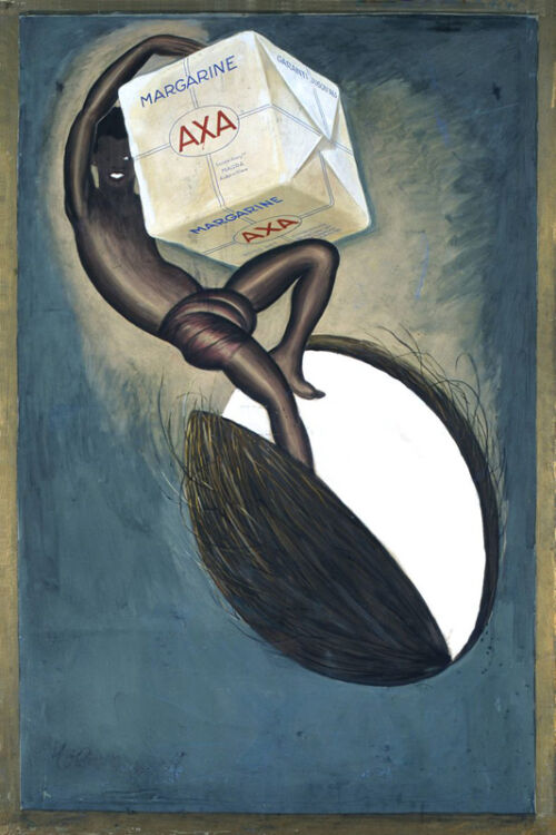 Maquette publicitaire : Axa