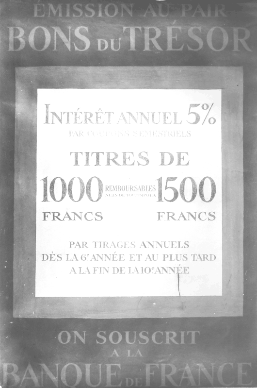 1924 - Emprunt à la Banque Morgan