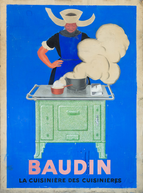Advertising lithograph: Baudin