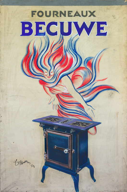 Advertising maquette: Becuwe