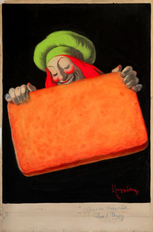 Maquette publicitaire : Biscotines Union