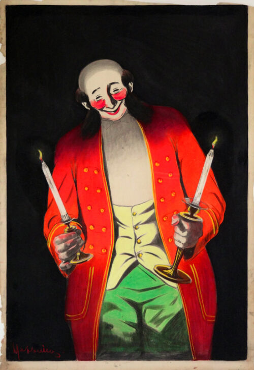 Maquette publicitaire : Bougies à Pied Cannelé