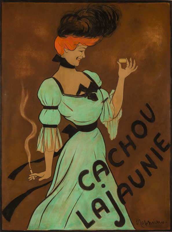 When you submitted the draft of my poster signed by Cappiello to me