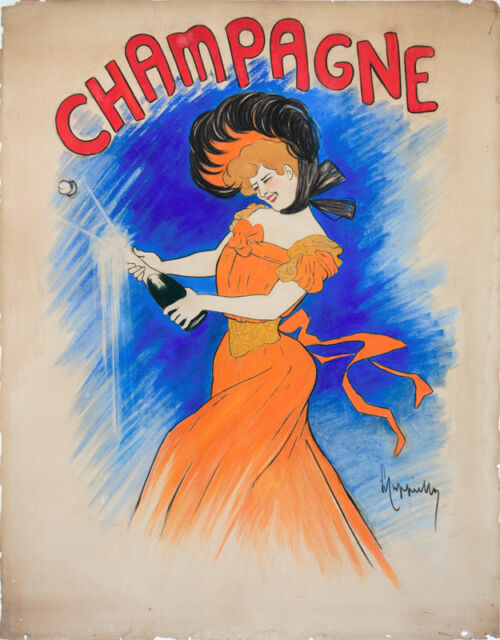 Maquette publicitaire : Champagne