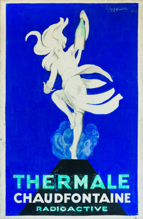 Maquette publicitaire : Chaudfontaine