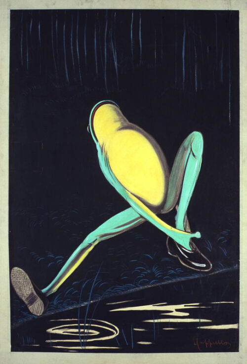 Maquette publicitaire : Chaussures J.B. Torrilhon