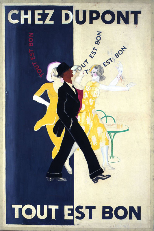 Advertising sketch: At Dupont's