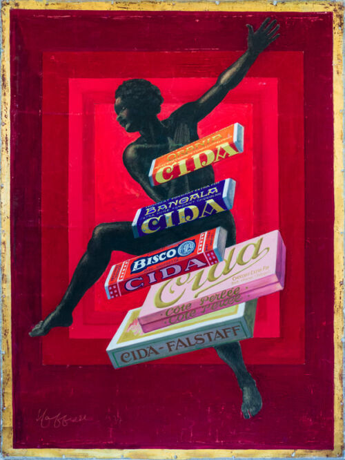Maquette publicitaire : Chocolat Cida