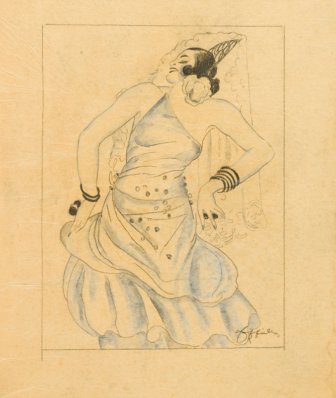 1932 - A Spanish dancer.