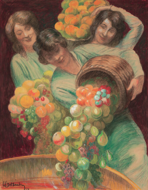 Maquette publicitaire : Confitures